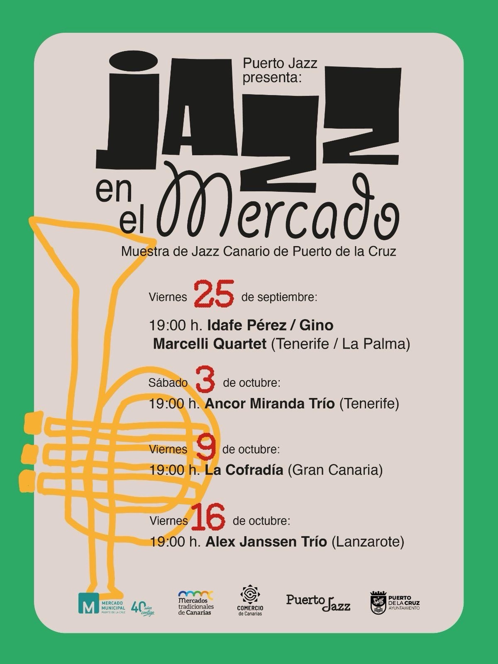Jazz en el Mercado — Ancor Miranda Trío