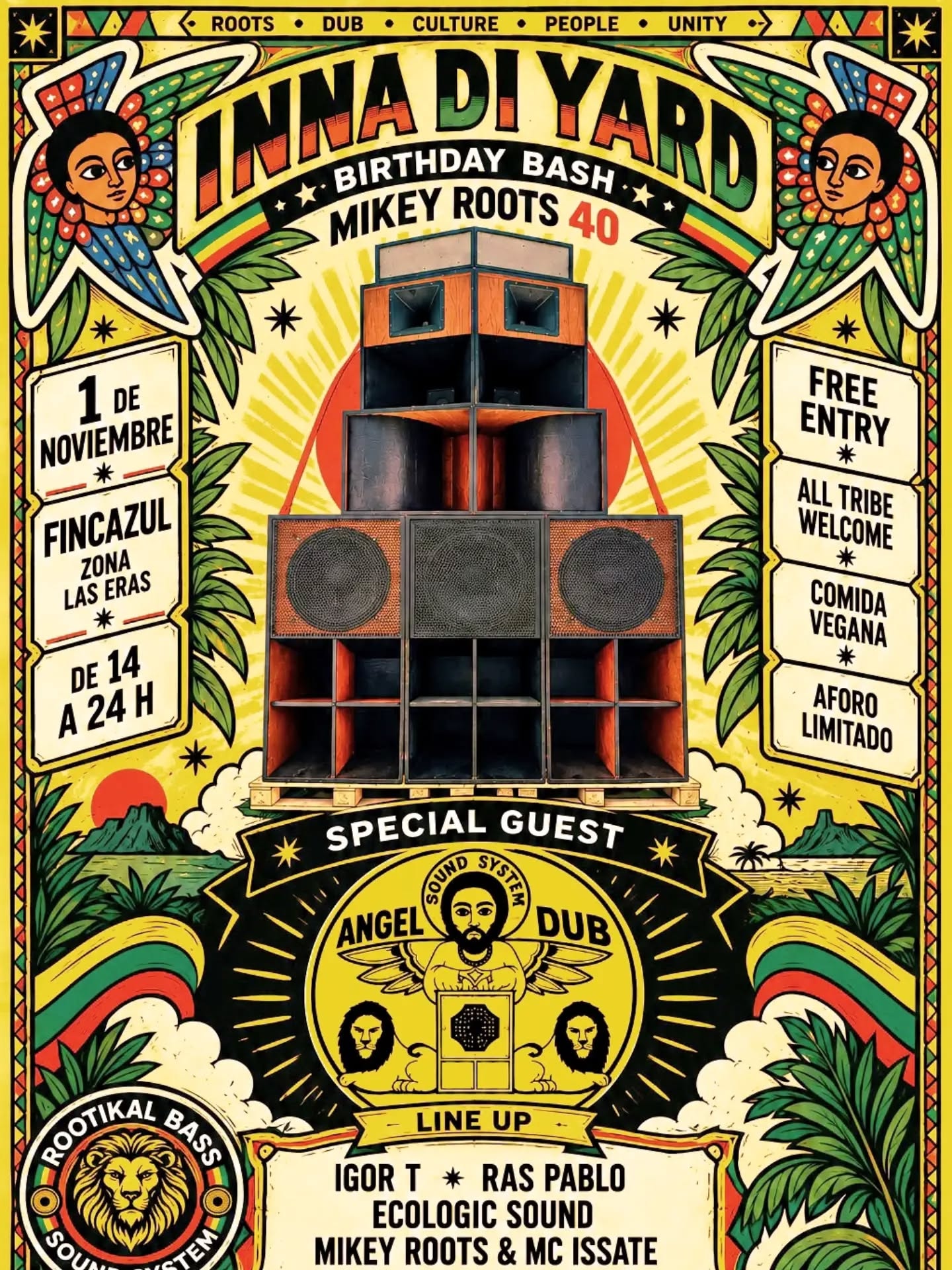 Inna Di Yard — Mikey Roots 40