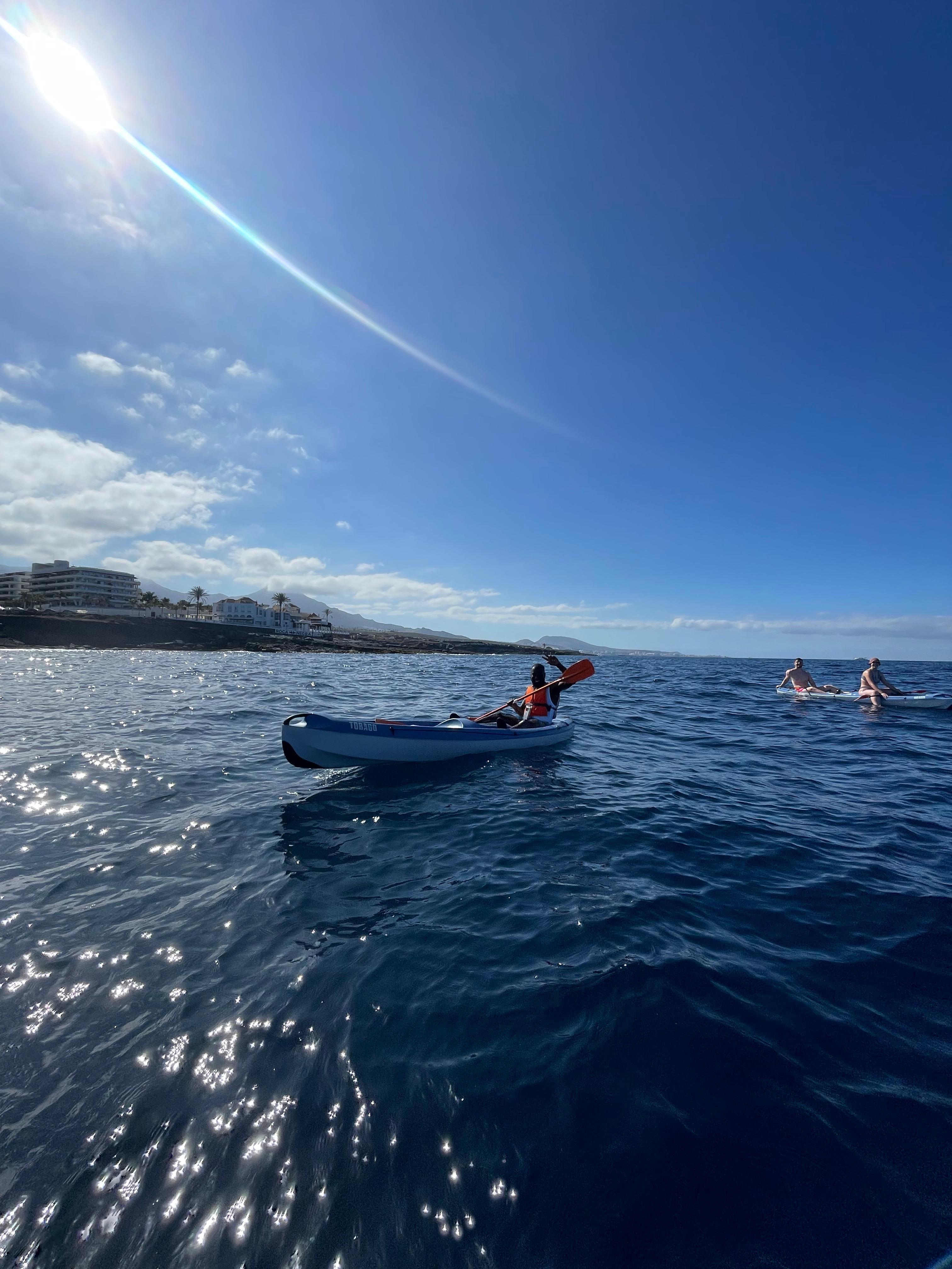 Kayak por la costa sur de Tenerife