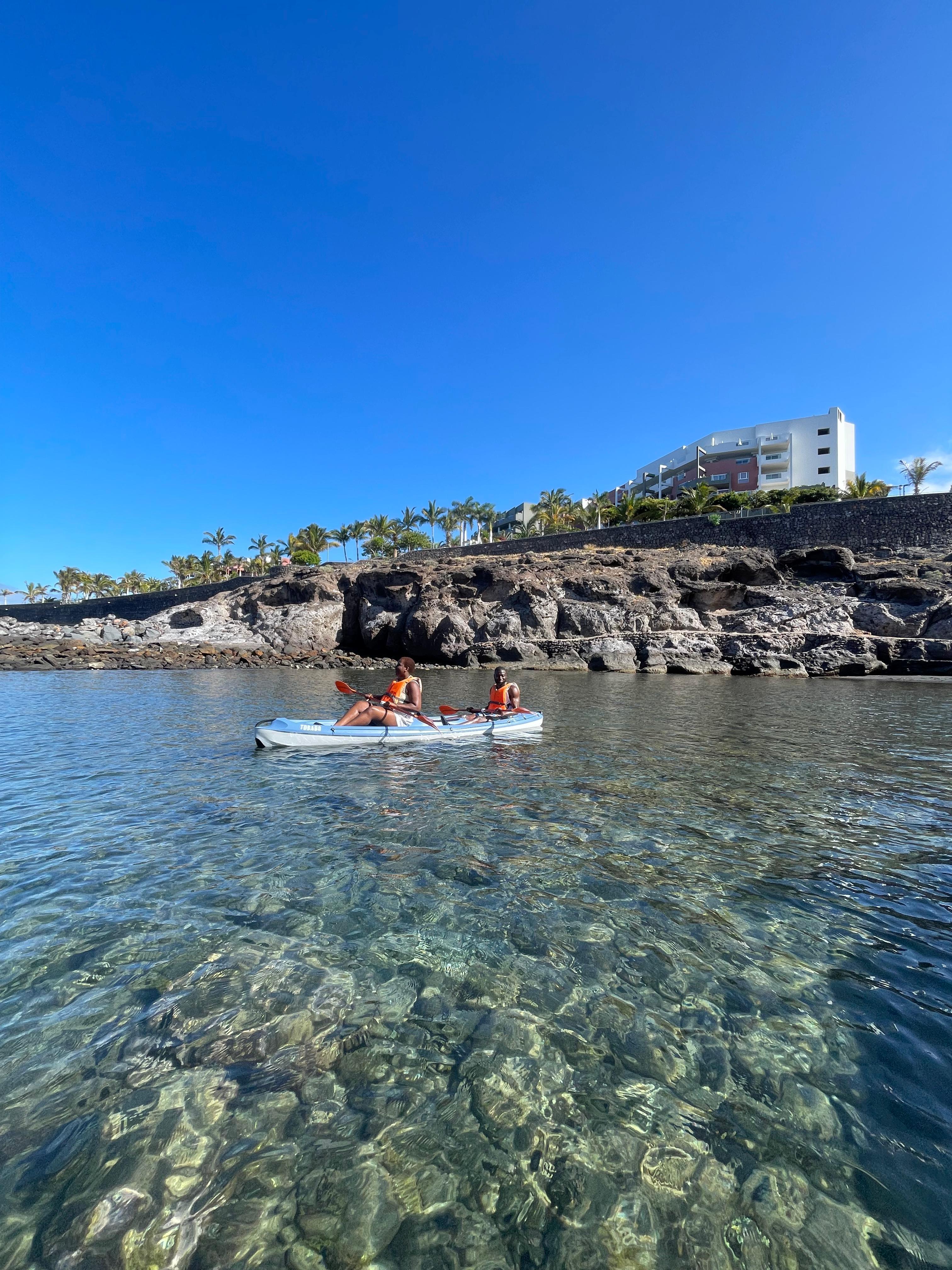 Kayak por la costa sur de Tenerife